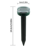 Solar Ultrasonic Rat Repellent Cat Repellent Ultrasonic Outdoor Long-lasting Anti-cat Meowing Solar Electronic Repeller ABS